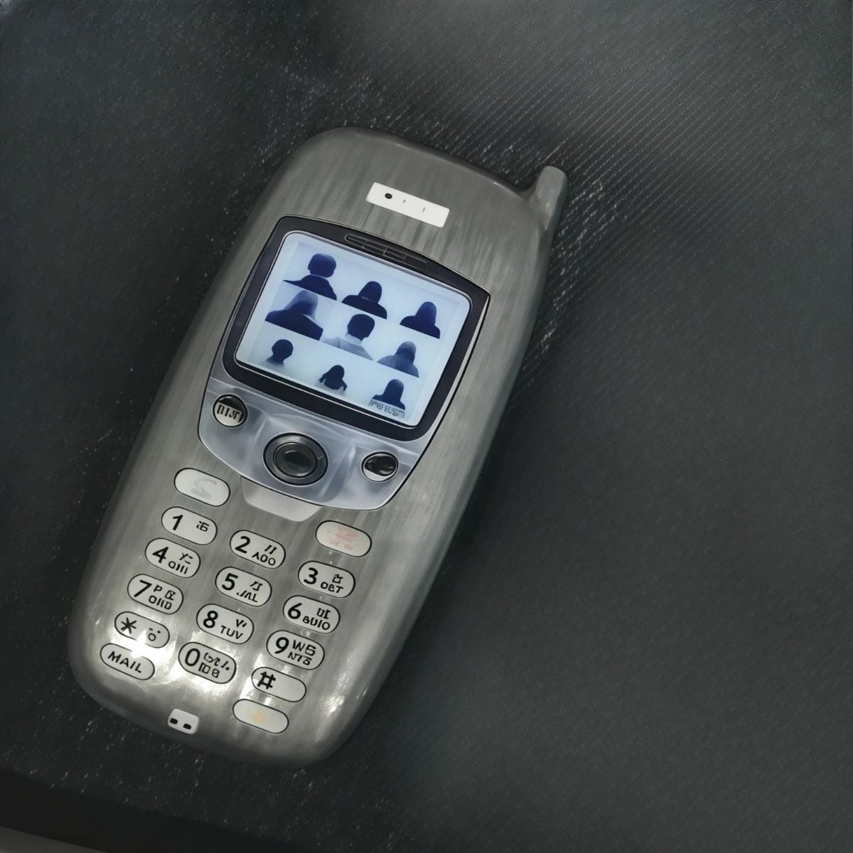 Flip Phone Hair Clip