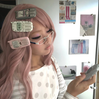 Flip Phone Hair Clip